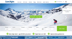 Desktop Screenshot of lionalpin.se